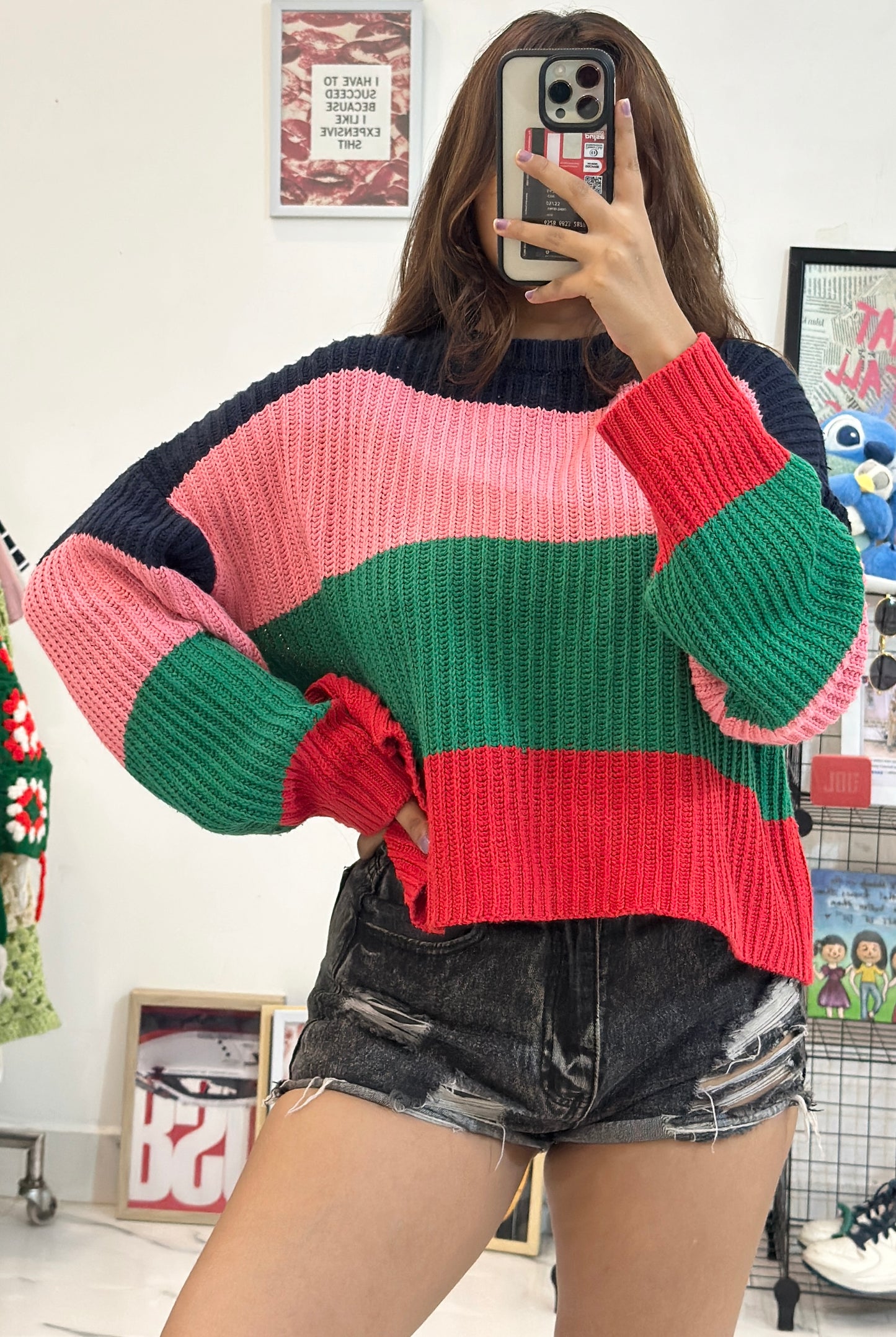 Oversized Korean sweater (46-48)