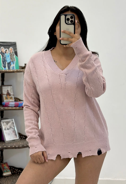 Pink sweater (40-42)