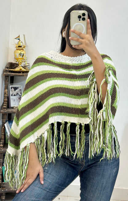 Crochet poncho (freesize)