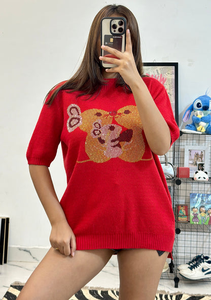 Knitted Tshirt (38-40)