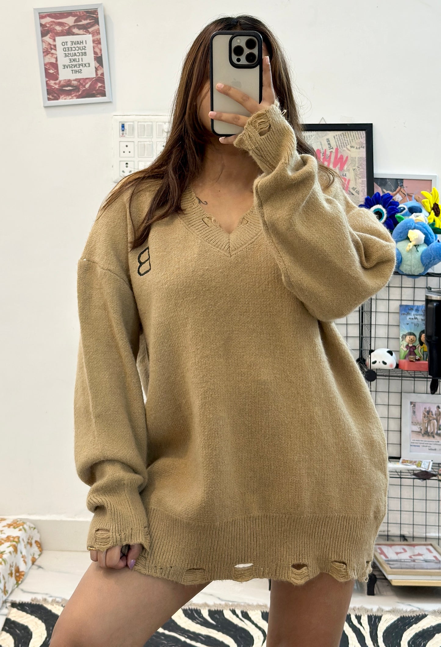 Oversized korean sweater (40-44)