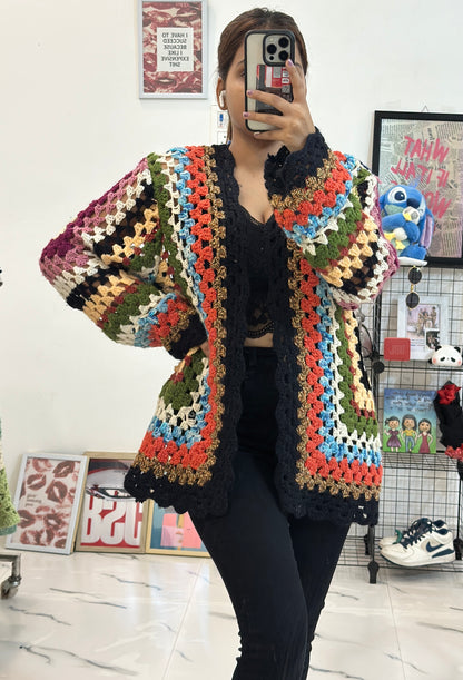 Pretty crochet shrug (42-44)