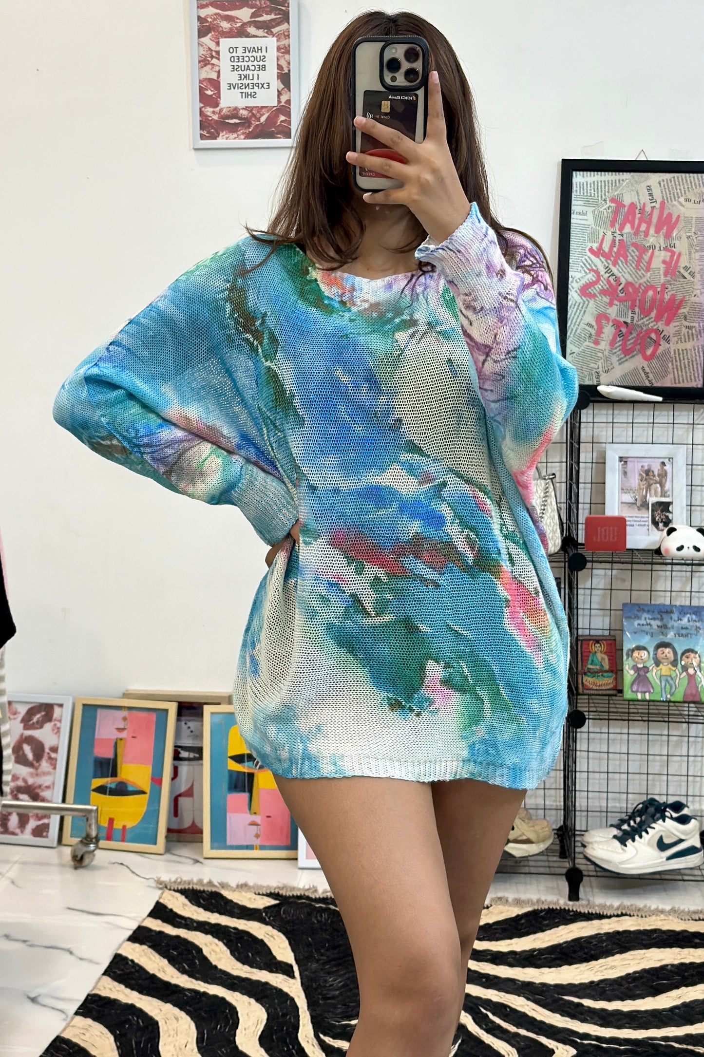 Oversized Korean sweater (40-42)