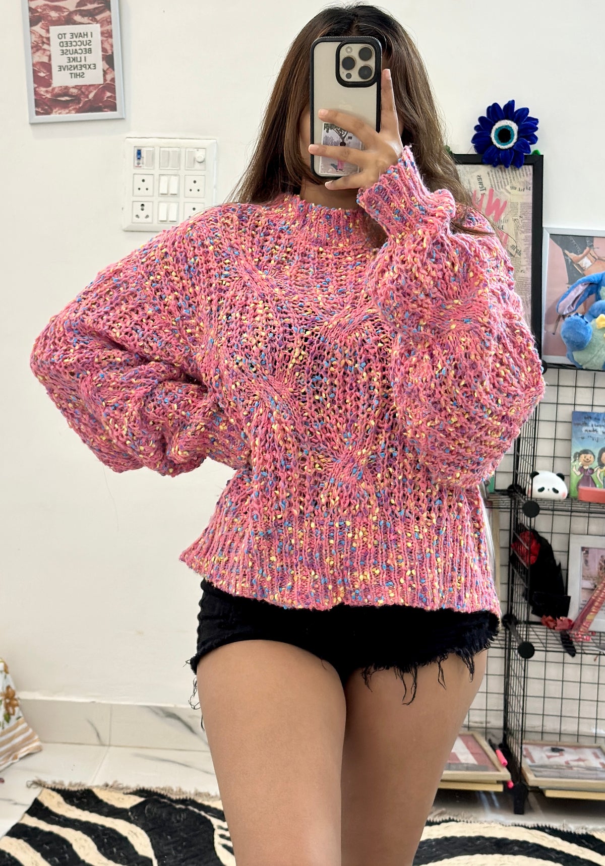 Oversized Korean sweater (42-46)