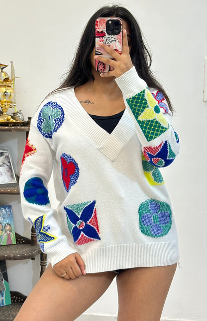 Pretty Korean sweater (S/L)