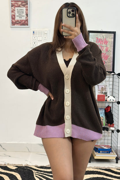 Oversized Korean cardigan(40-42)