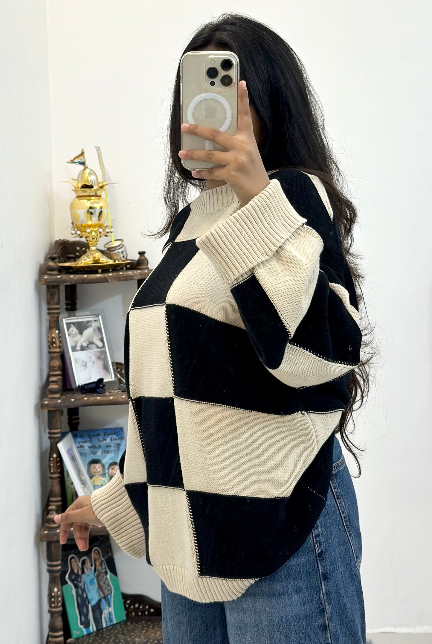 oversized Korean sweater (46-48)