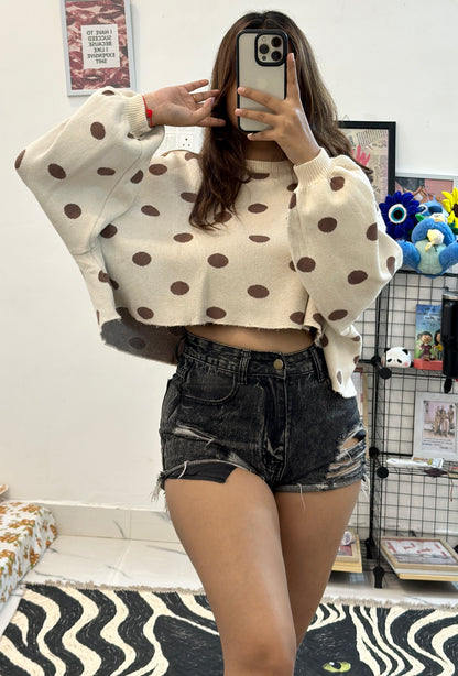 Oversized Korean sweater (freesize upto 50)