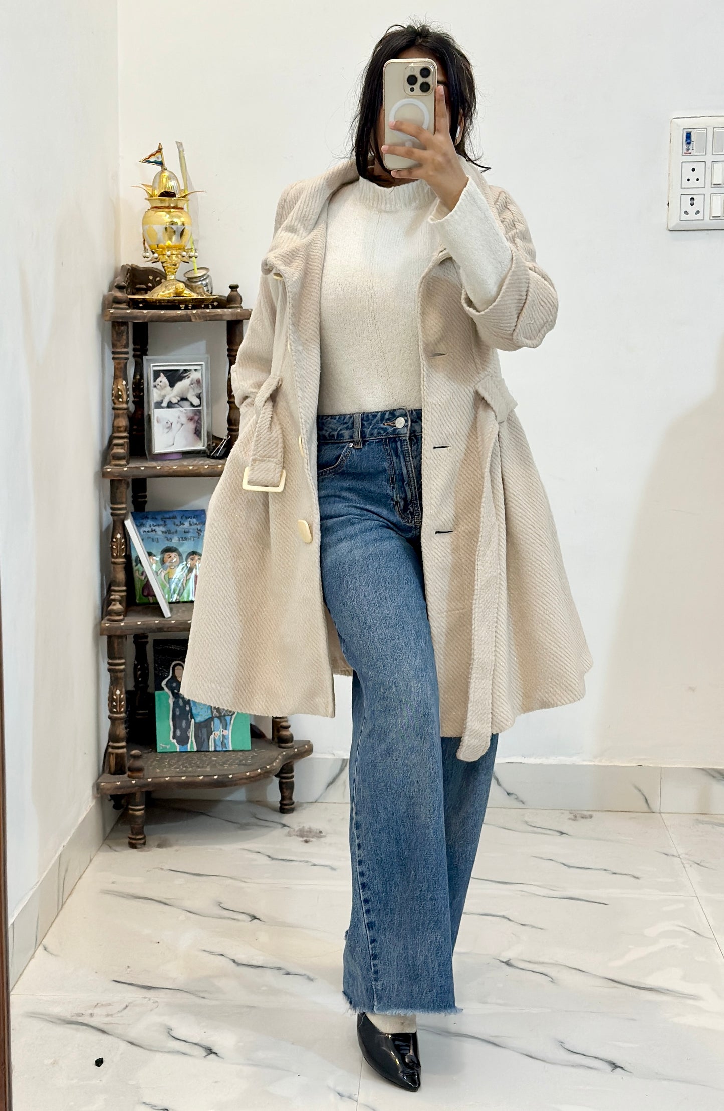 Korean long coat (34-36)
