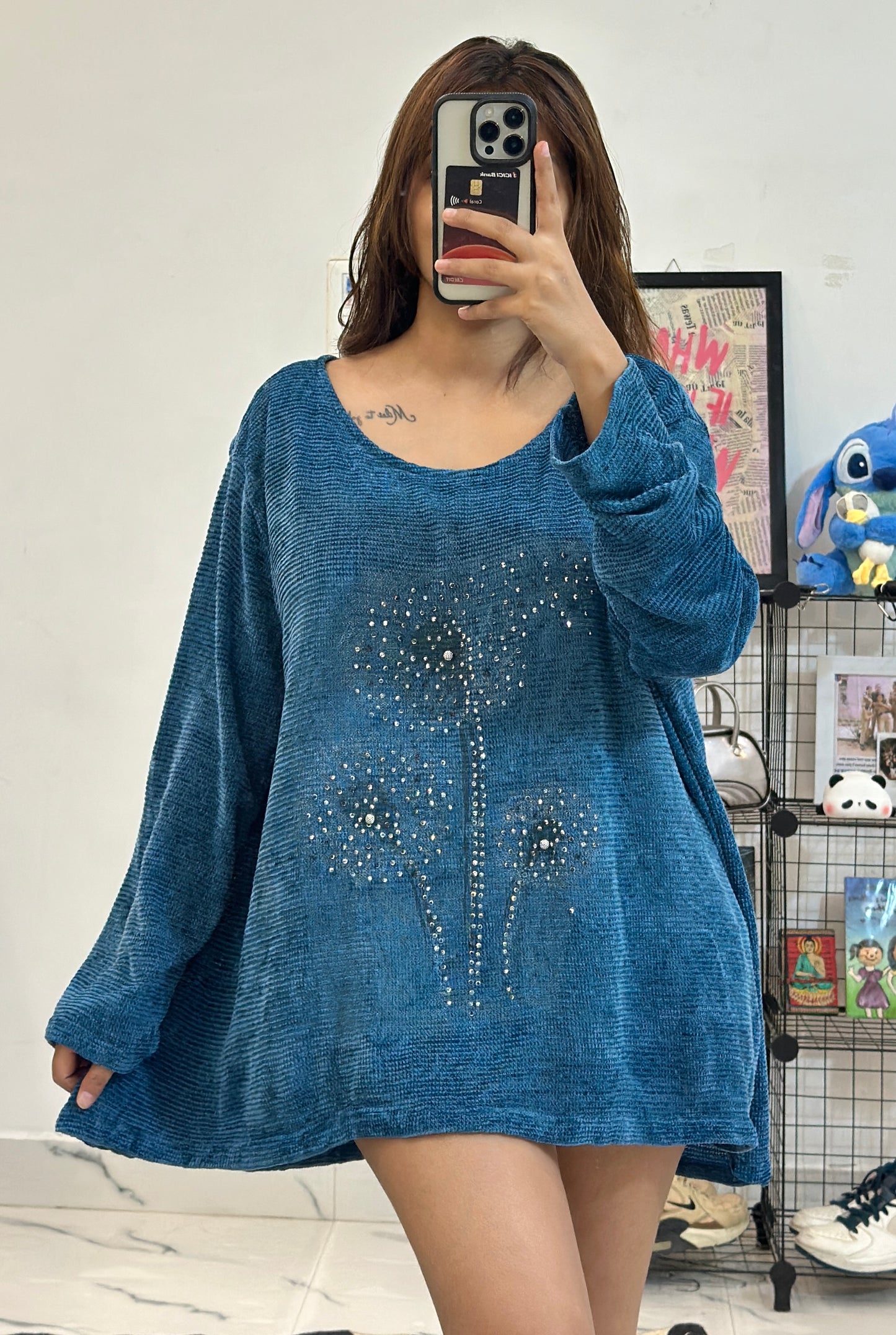 Oversized Korean sweater (46-48)