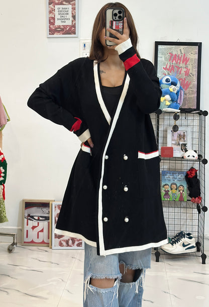 Oversized long cardigan (44-46)
