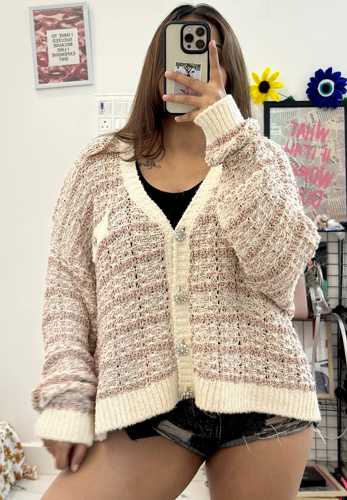 Oversized korean sweater (46-50)