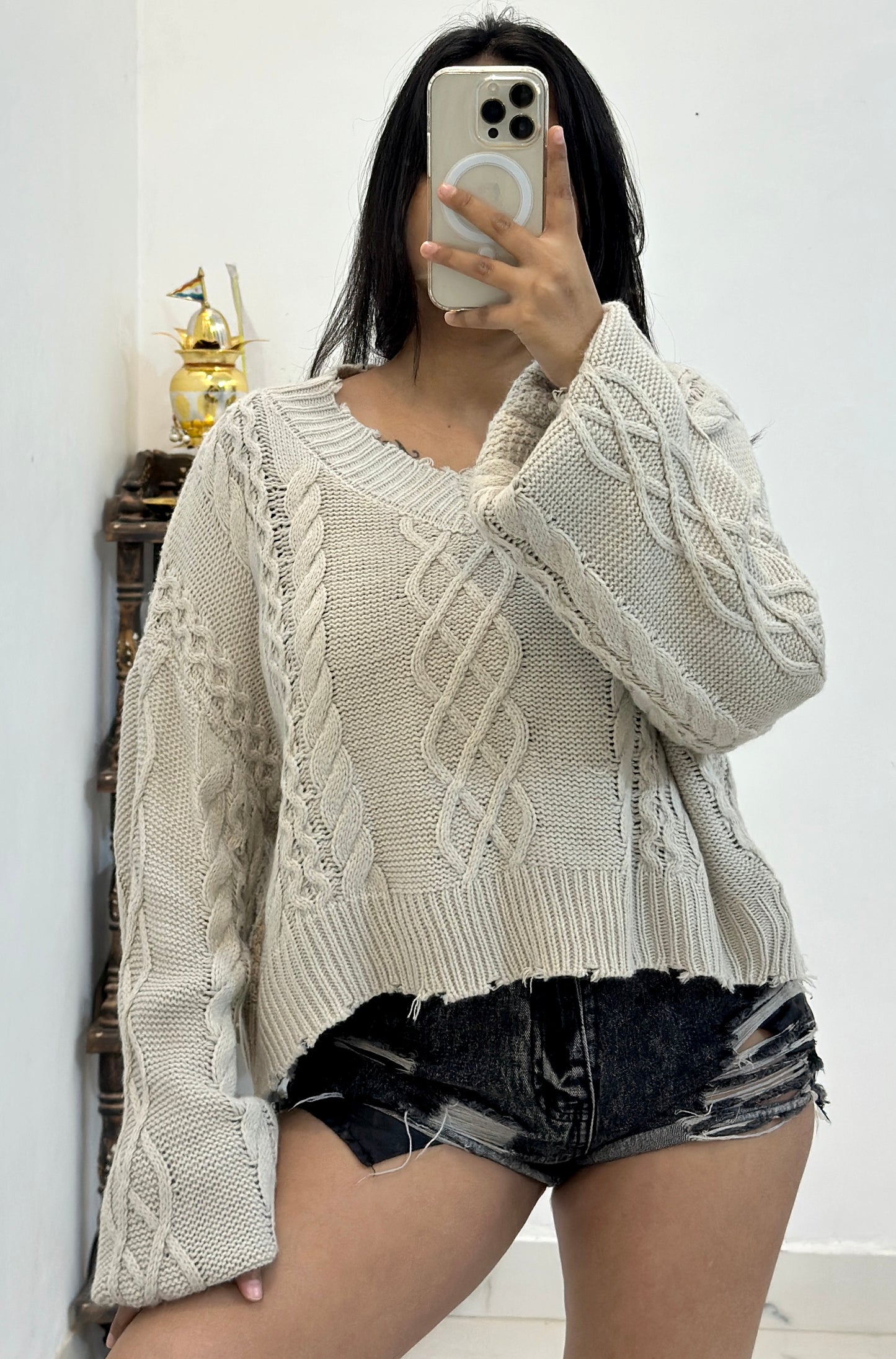 Oversized Korean sweater (42-46)