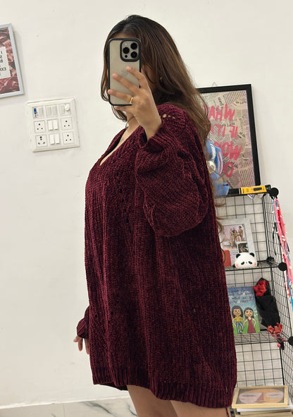 Oversized Chanel sweater (48-50)