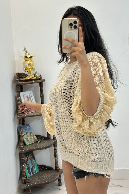Crochet top (36-38)