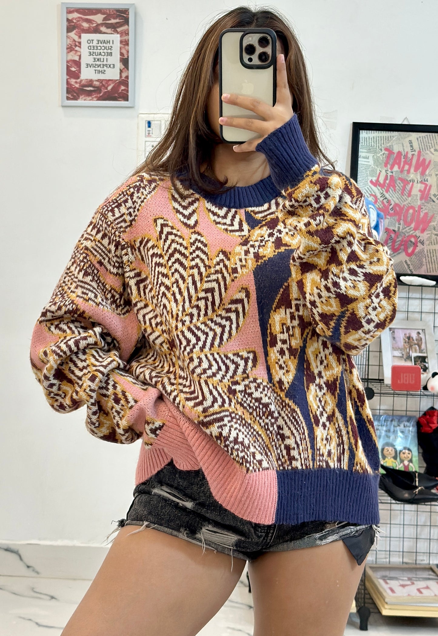 Oversized Korean sweater (42-44)