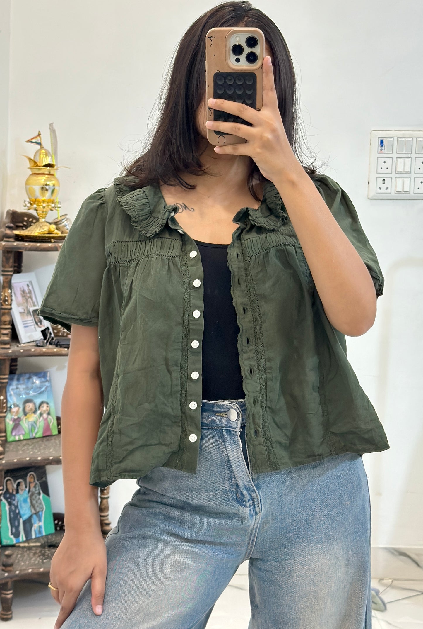 Pretty cotton top (36-38)