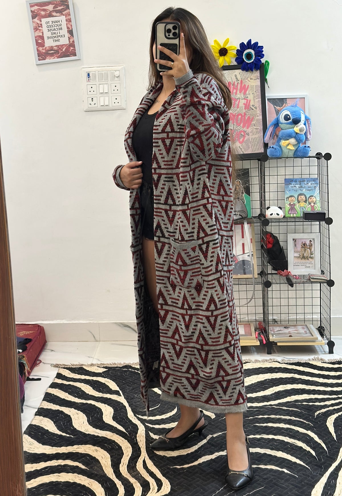 Heavy long shrug (38-40)