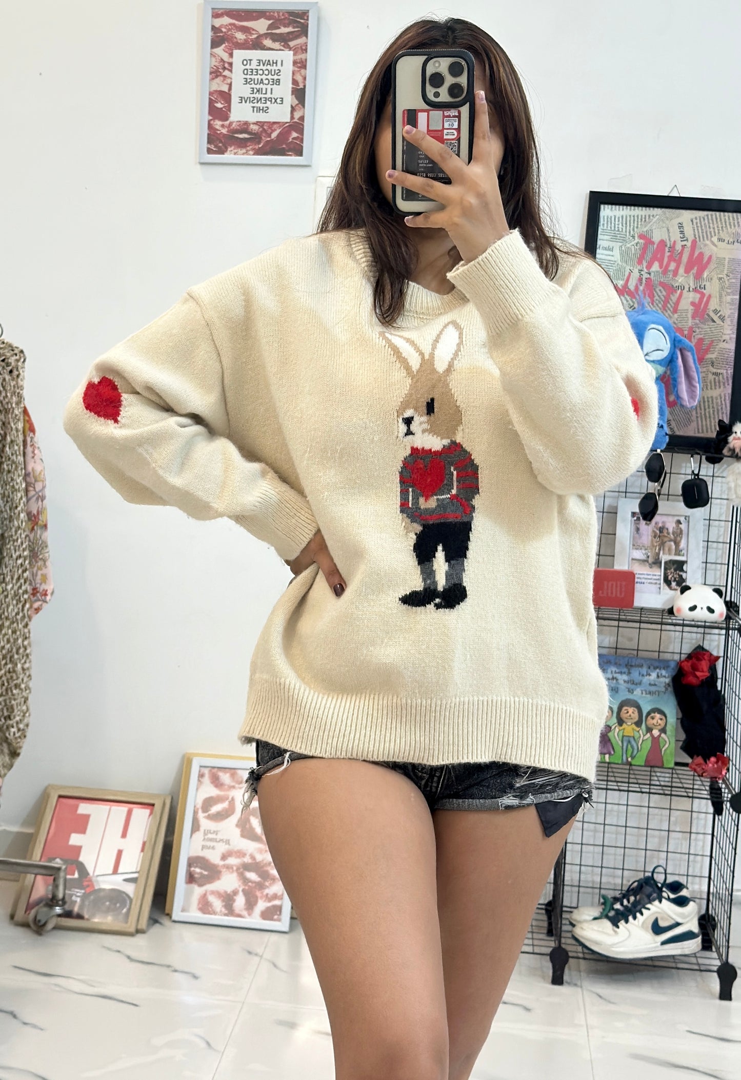 Oversized Korean sweater (40-42)