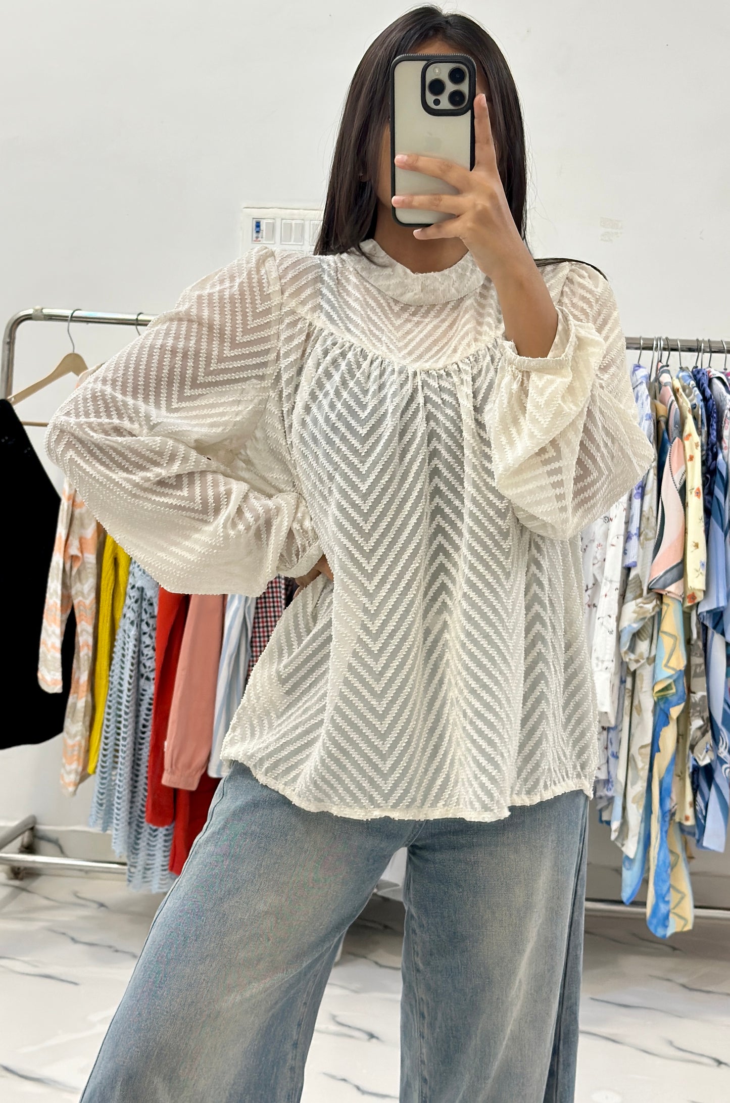 Pretty oversized top (42-44)