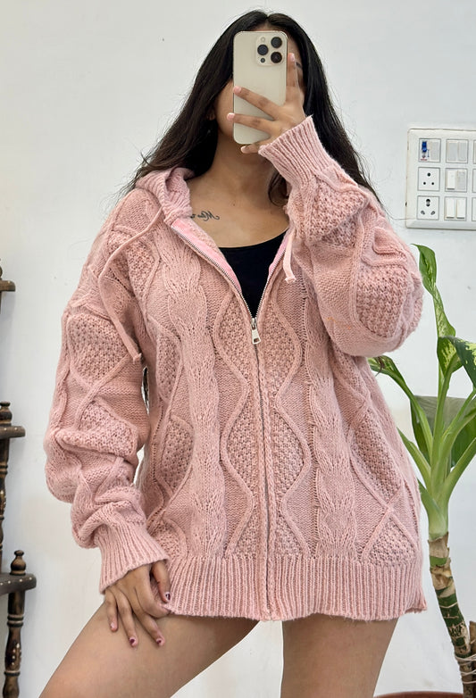 Korean oversized hoodie sweater (46-48)