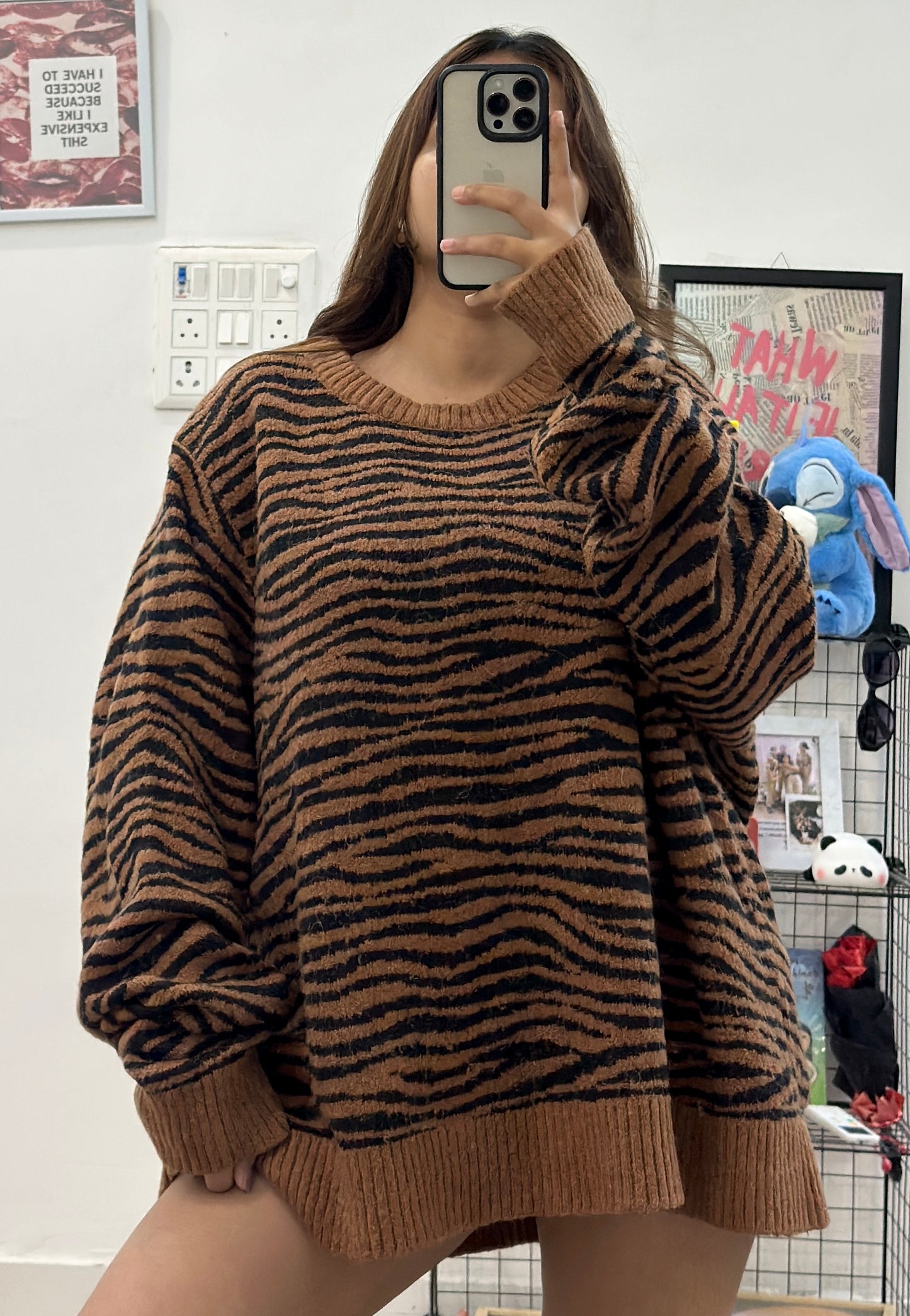 Oversized Korean sweater (42-46)