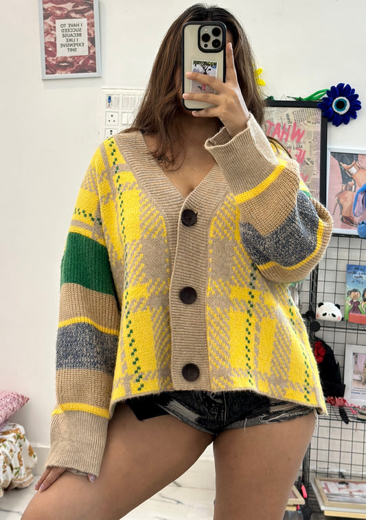 Oversized Korean cardigan (44-48)