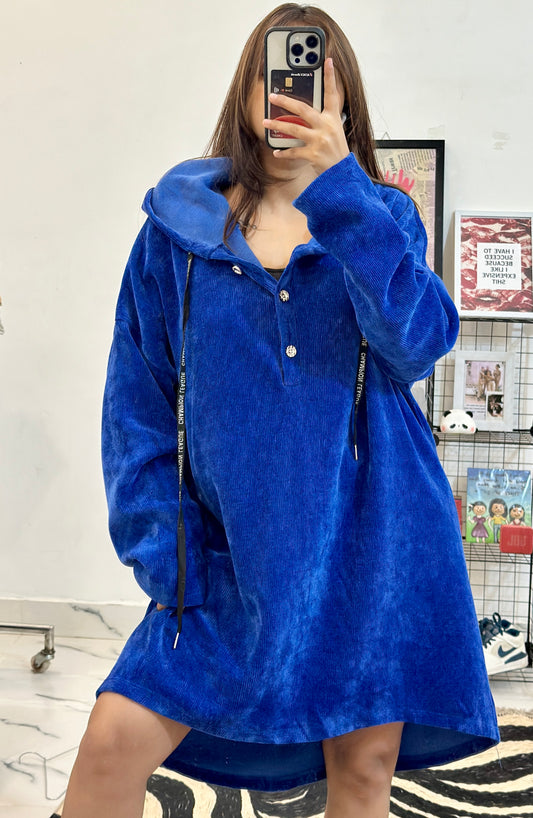 Oversized corduroy sweatshirt (44-46)