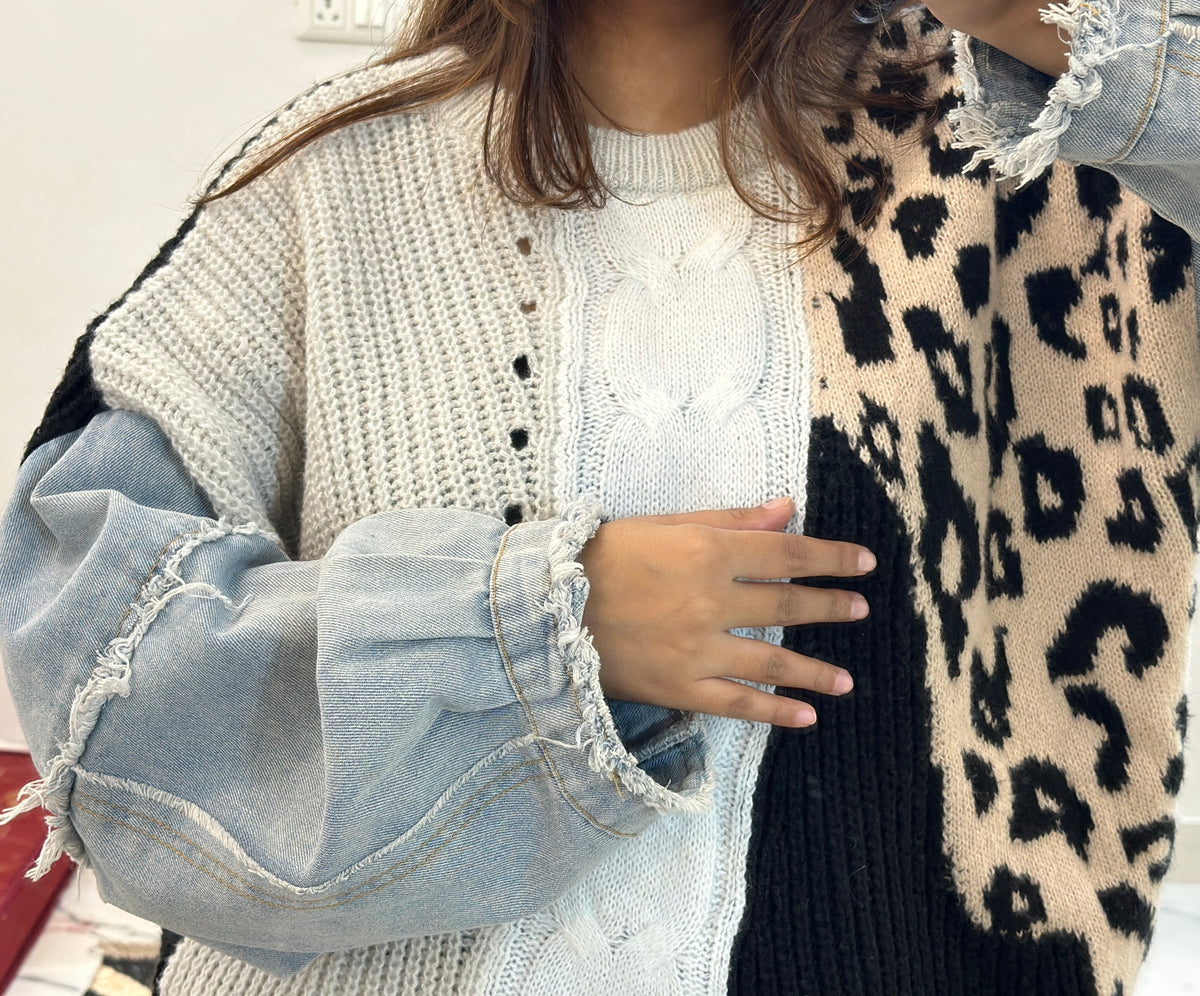 Oversized Korean sweater (40-44)