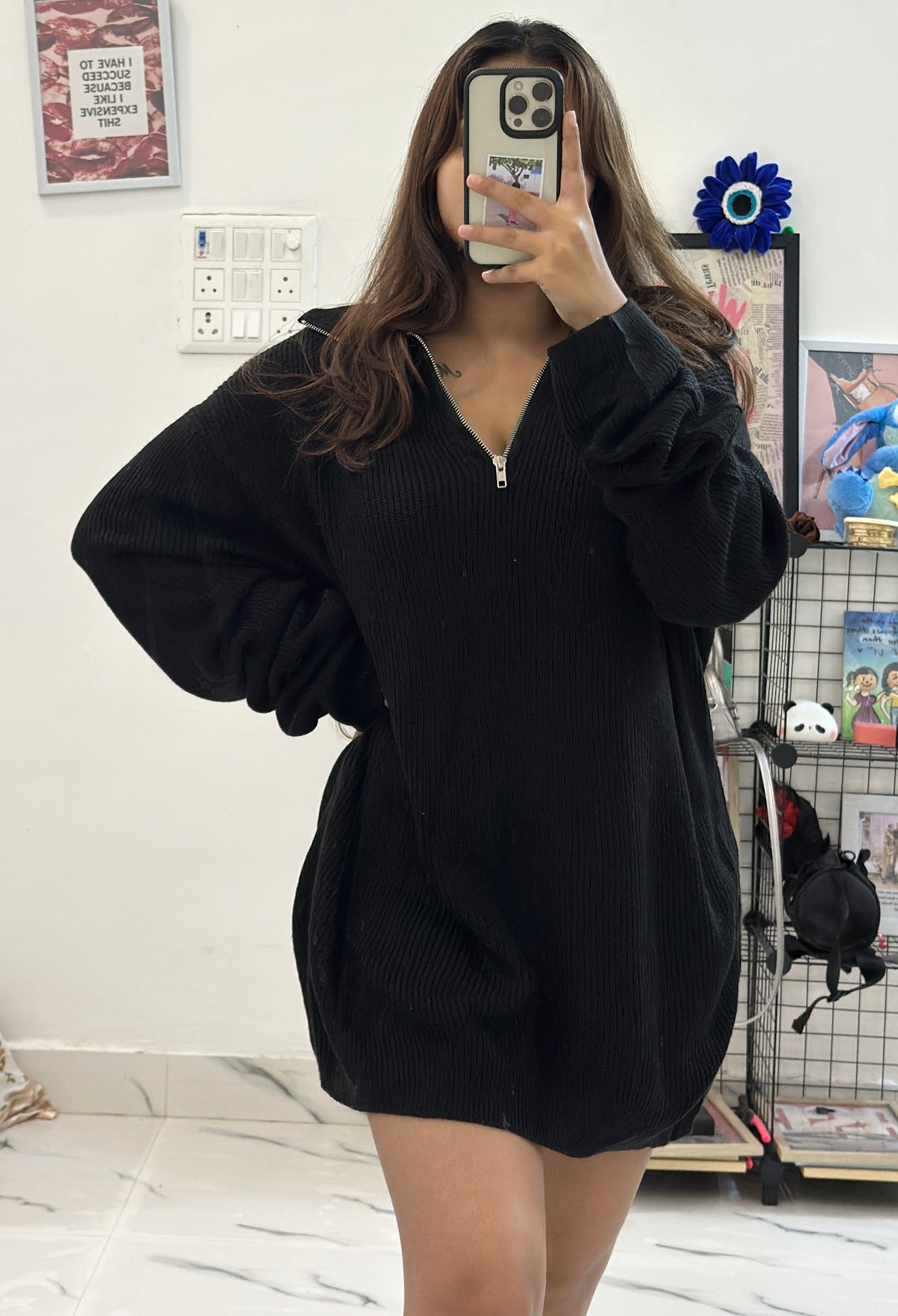 Oversized Korean sweater (42-46)