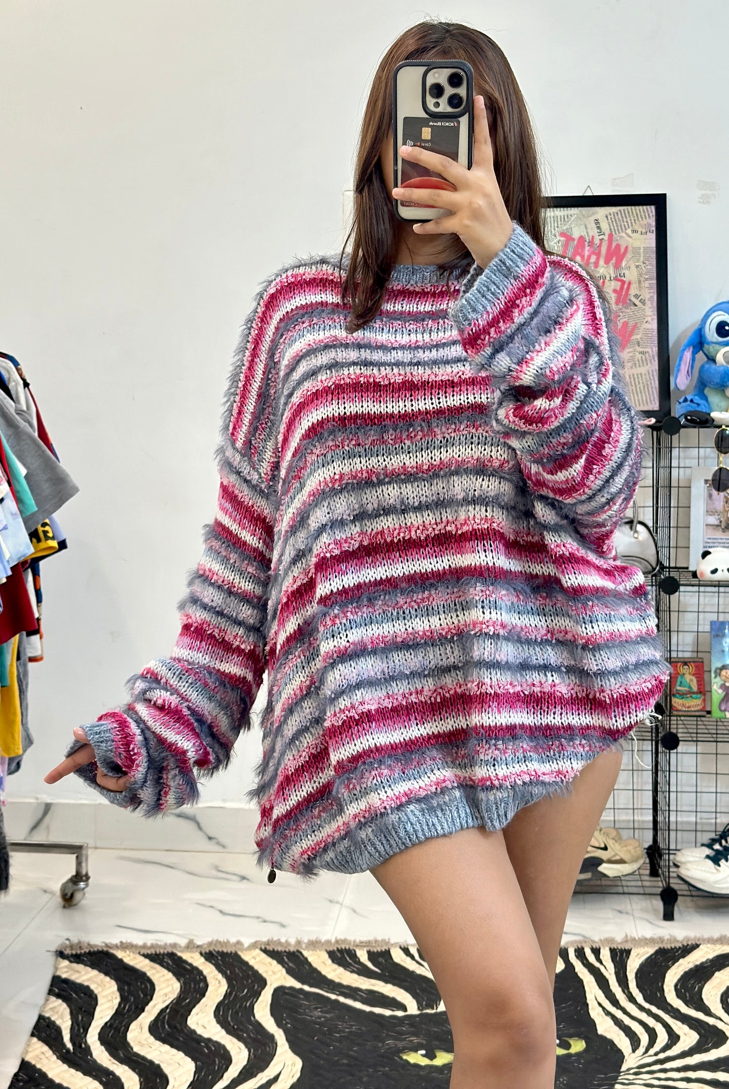 Oversized Korean sweater (44-48)
