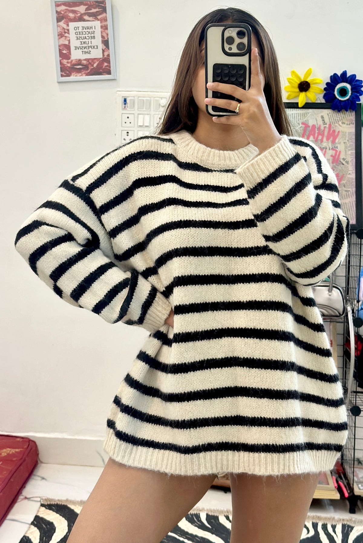 Oversized Korean sweater (42-46)