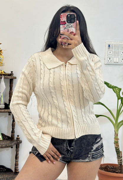 Zipper sweater (34-36)