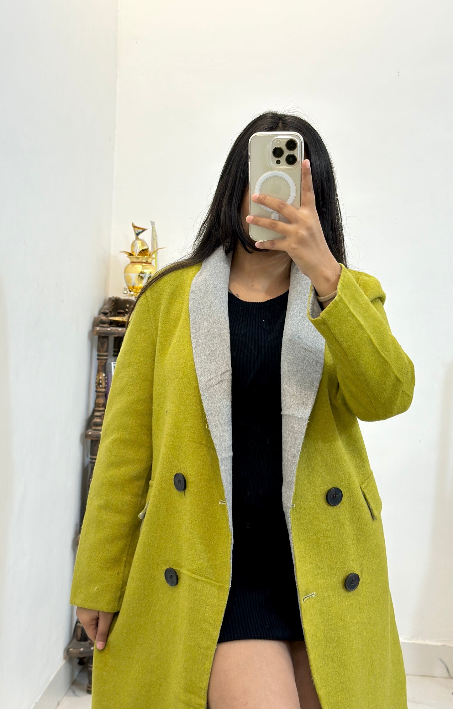 Korean Long coat (34-36)