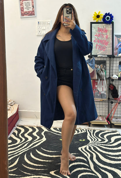 Oversized long coat (40-42)