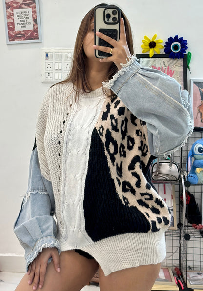Oversized Korean sweater (40-44)