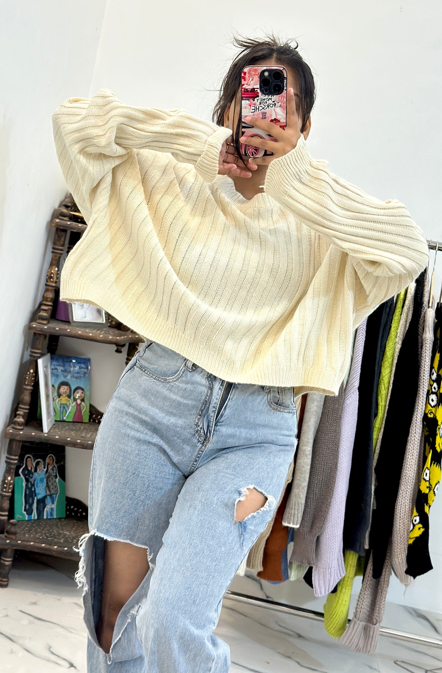 Oversized Korean sweater (48-50)