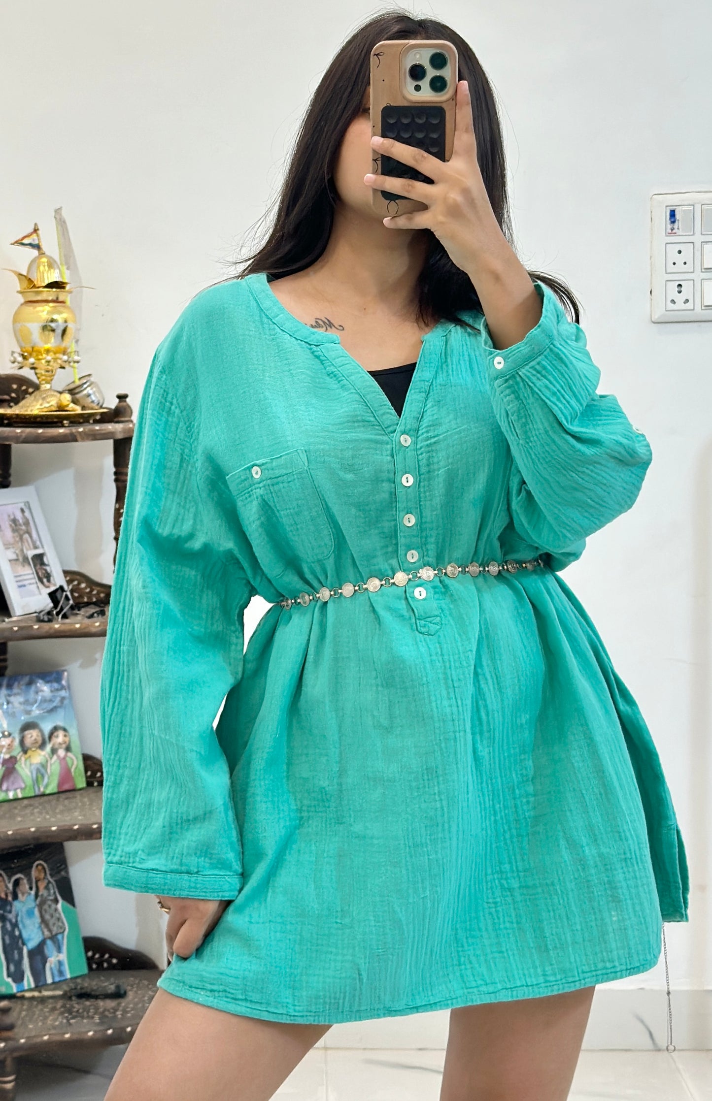 Oversized cotton top (44-46)