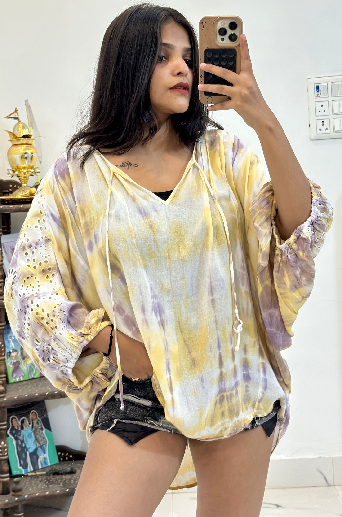 Oversized cotton top (46-48)