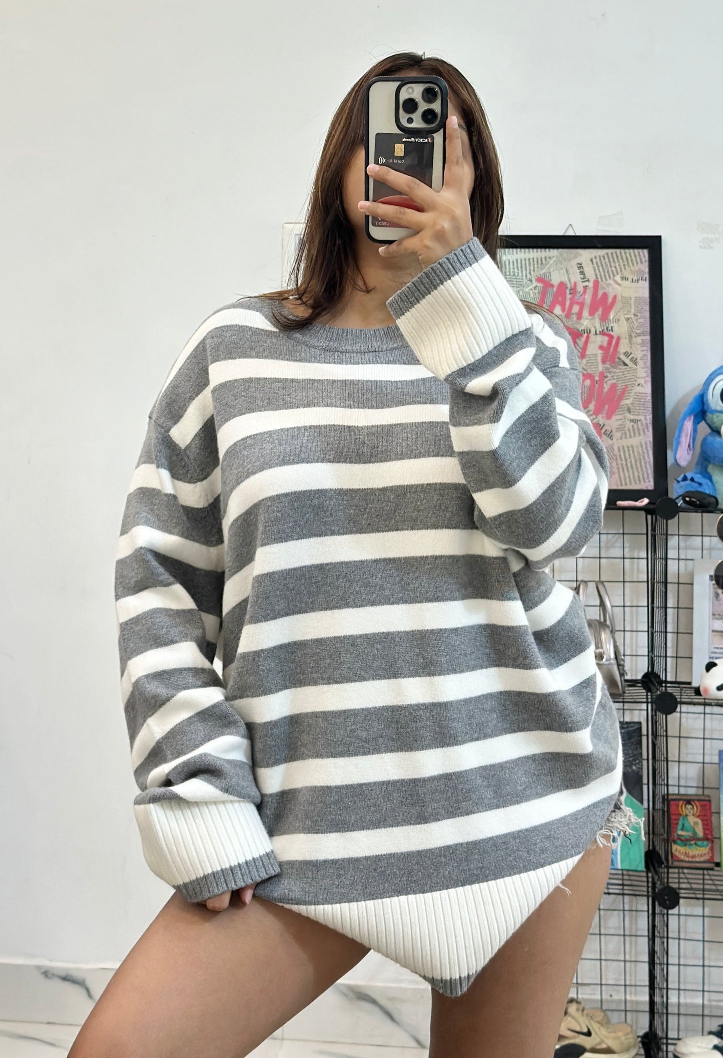 Oversized Korean sweater (44-46)