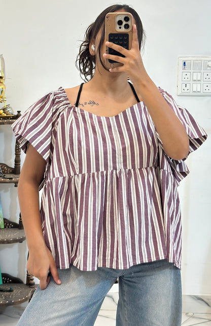 Pretty cotton top (42-44 XL-2XL)