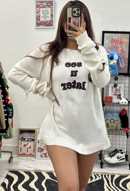 Oversized Korean sweater (34-38)