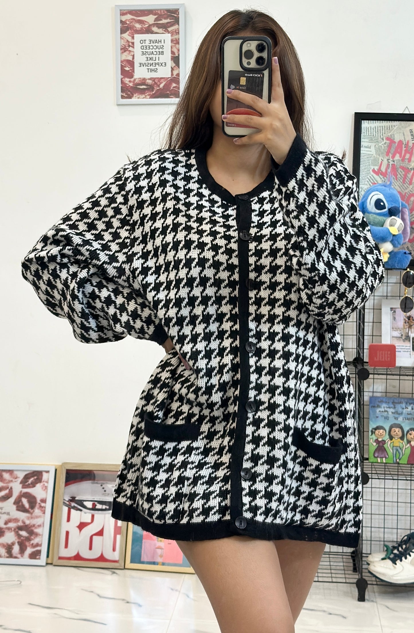 Oversized Korean cardigan (42-44)
