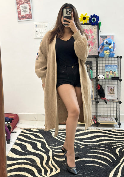 Oversized long shrug (40-42)