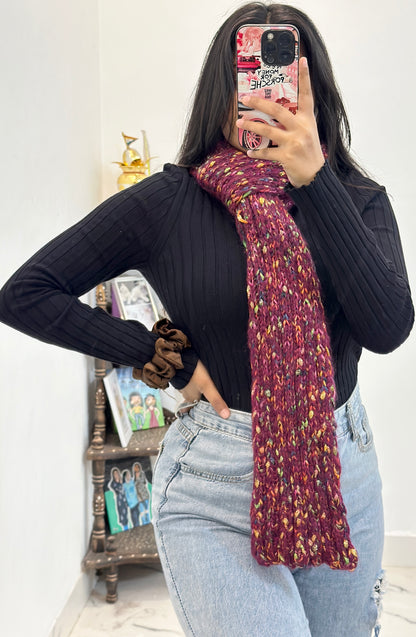 Woollen pretty muffler