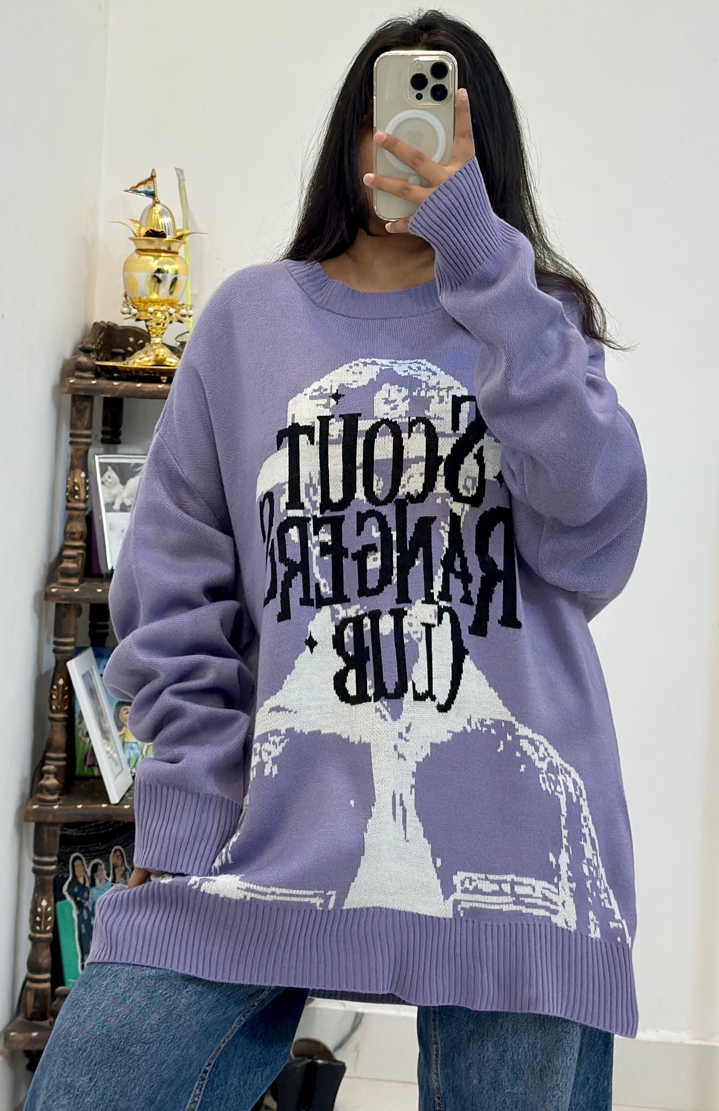oversized Korean sweater (46-48)