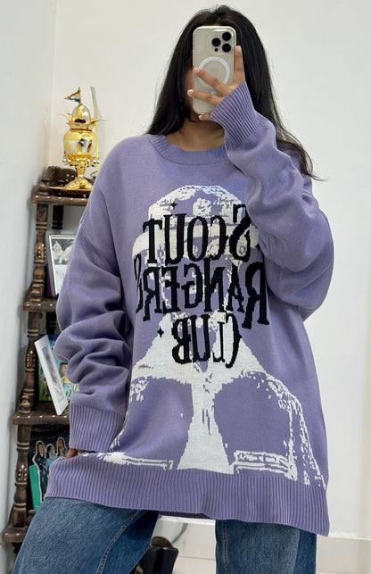oversized Korean sweater (46-48)