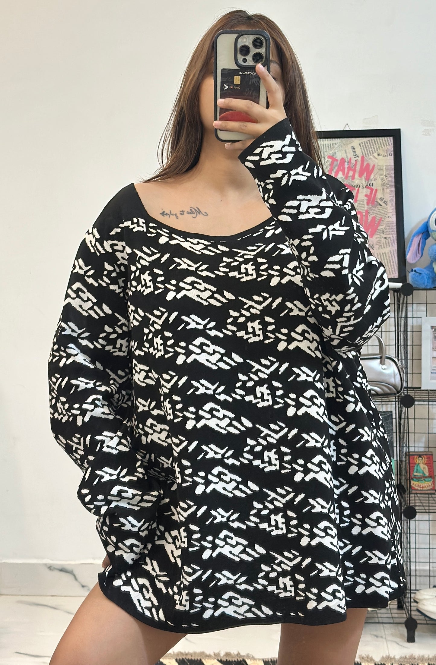 Oversized Korean sweater (46-48)