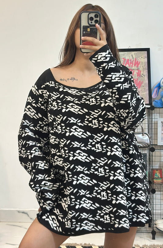 Oversized Korean sweater (46-48)