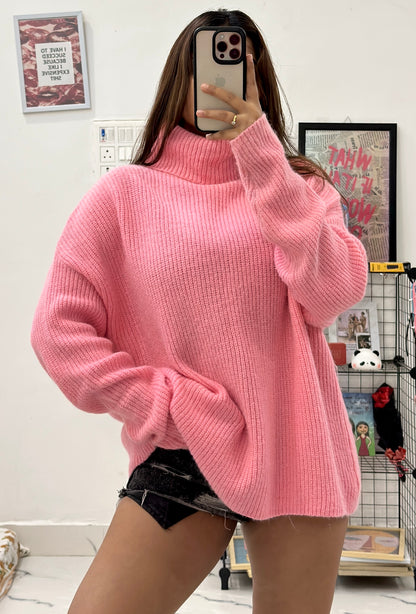 Oversized Korean high-neck (42-44)